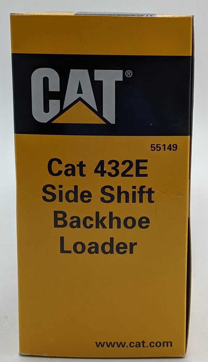 Norscot 55149 1:50 Caterpillar 432E Side Shift Backhoe MT/Box