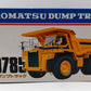 Shinsei HD785 1:45 Scale Diecast Komatsu HD785 Dump Truck NIB