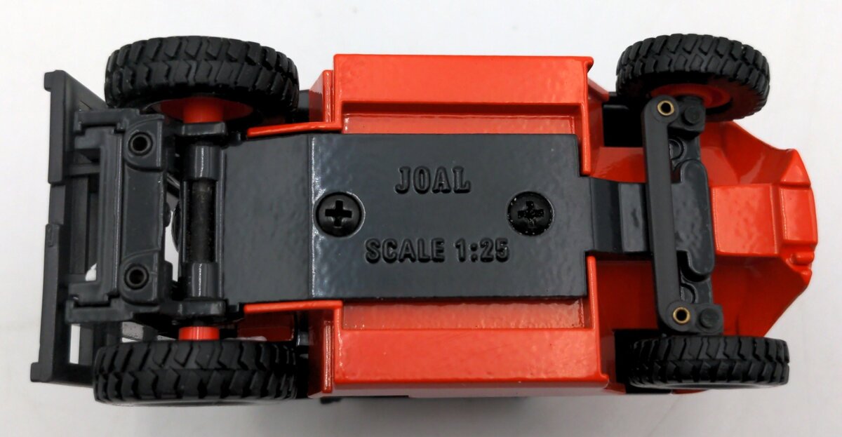 Joal 285 1:25 Scale Diecast Nissan Forklift (Red/Black) NIB