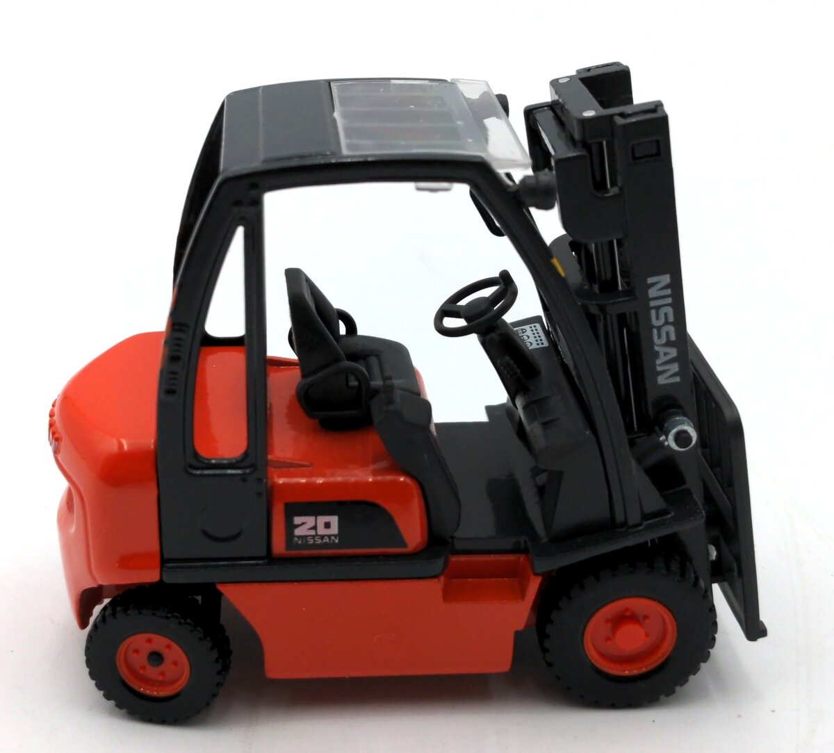 Joal 285 1:25 Scale Diecast Nissan Forklift (Red/Black) NIB