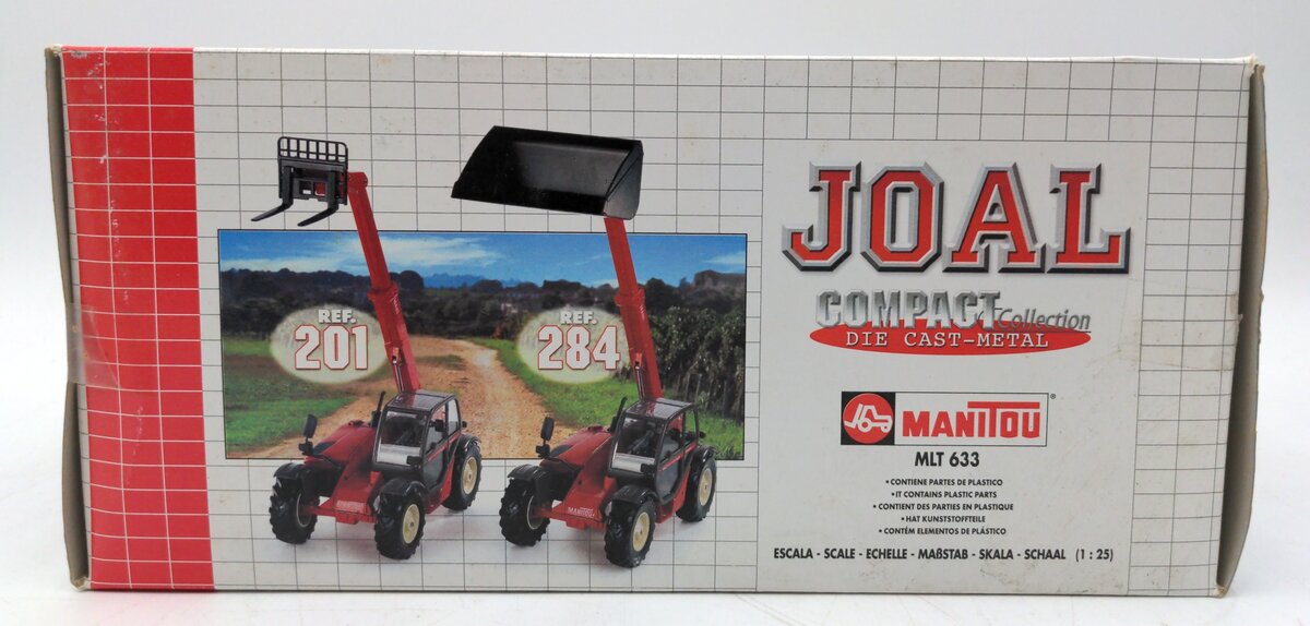 Joal 201 1:25 Scale Diecast Manitou Forklift EX/Box