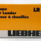 Conrad 2805 1:50 Scale Diecast Liebherr LR 632 Crawler Loader VG/Box