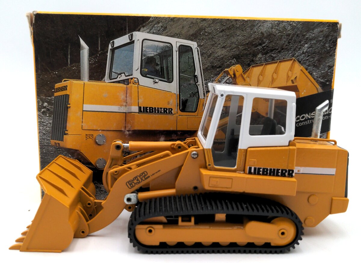 Conrad 2805 1:50 Scale Diecast Liebherr LR 632 Crawler Loader VG/Box