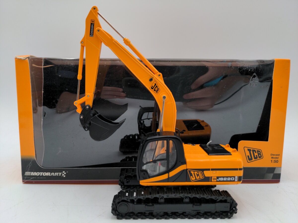 Motorart 13137 1:50 JCB Excavator JS220 LN/Box