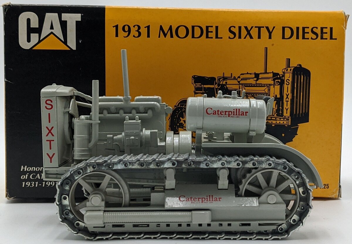 Conrad 2873 1:25 Scale Diecast 1931 Caterpillar Model Sixty Diesel Tractor NIB