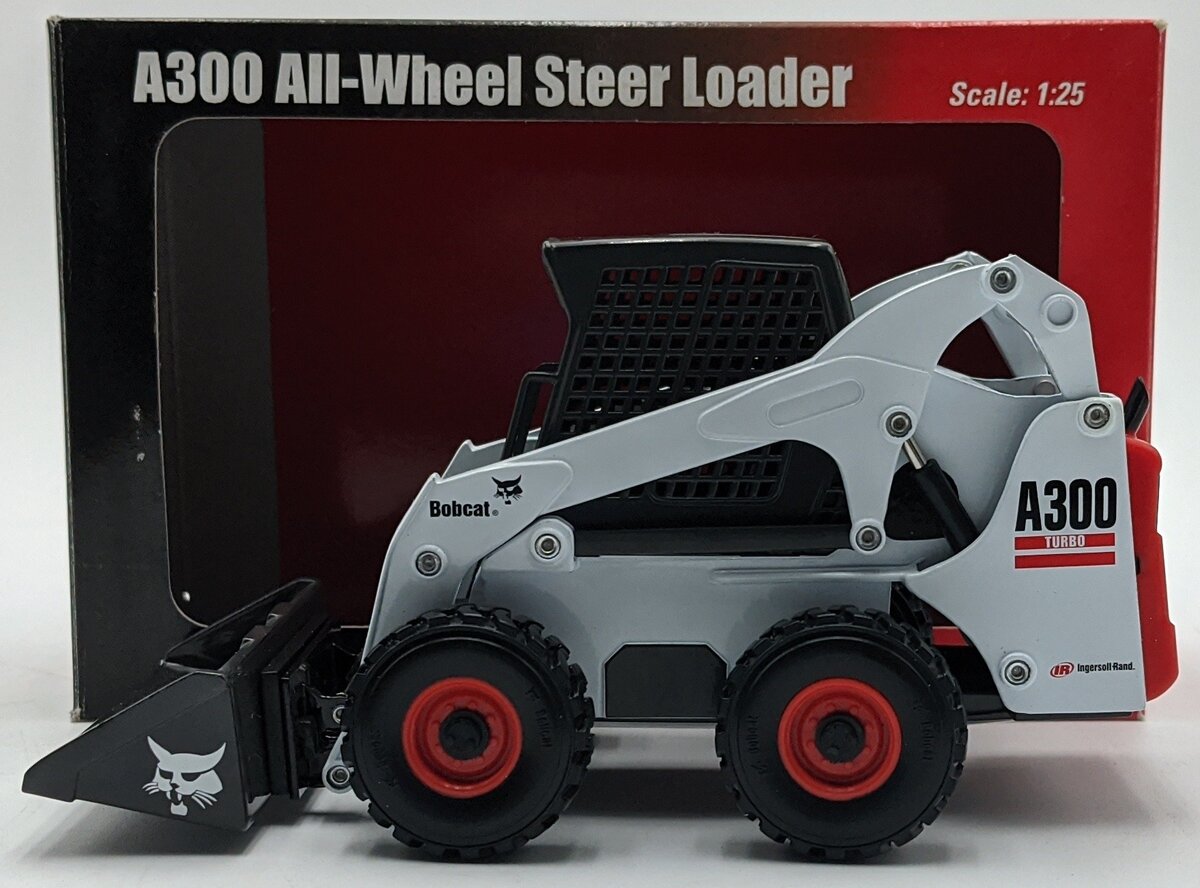 Bobcat 6902475 1:25 Scale A300 All-Wheel Steer Loader Diecast Model NIB