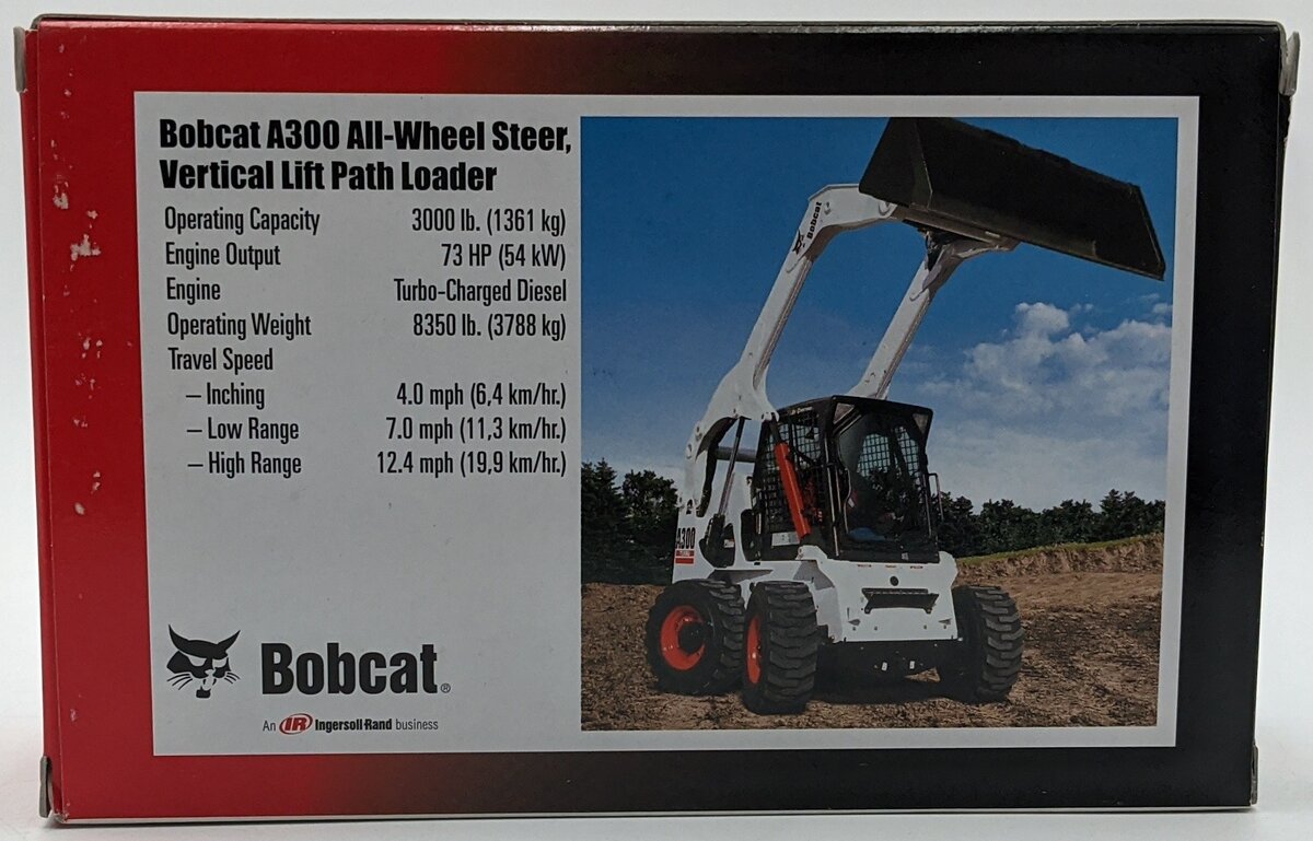 Bobcat 6902475 1:25 Scale A300 All-Wheel Steer Loader Diecast Model NIB