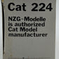NZG 259 1:50 Scale Diecast Caterpillar 224 Wheeled Excavator NIB