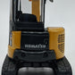 Yonezawa Toys 2002 1:32 Scale Diecast Komatsu PC50MR Mini Shovel NIB