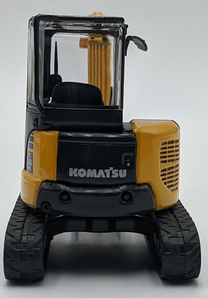 Yonezawa Toys 2002 1:32 Scale Diecast Komatsu PC50MR Mini Shovel NIB