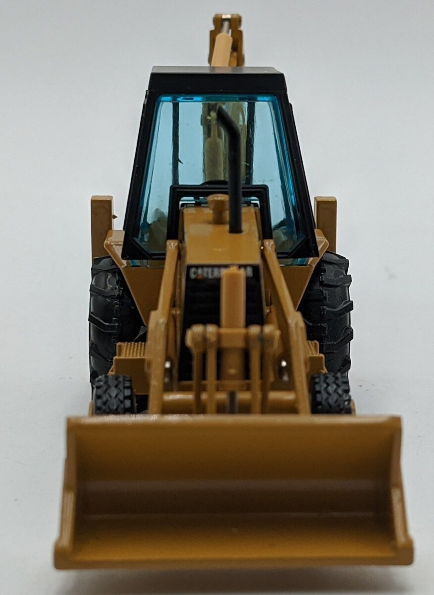 NZG 378/1 1:50 Caterpillar 428 Backhoe W/Hammer VG/Box