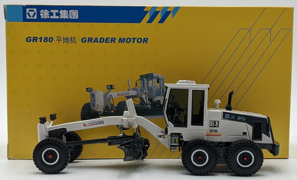 XCMG 1:48 Scale Diecast XCMG GR180 Motor Grader NIB