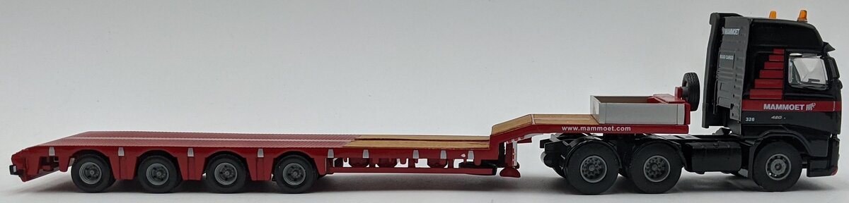 Lion Toys 119911 1:50 Scale Diecast Volvo FH12 w/ Lowloader  - Mammoet NIB