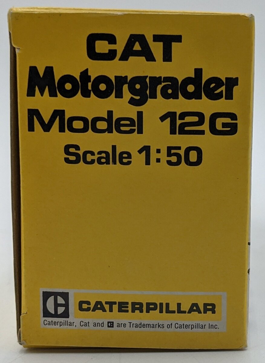 NZG 150 1:50 Scale Diecast Caterpillar 12G Motor Grader NIB