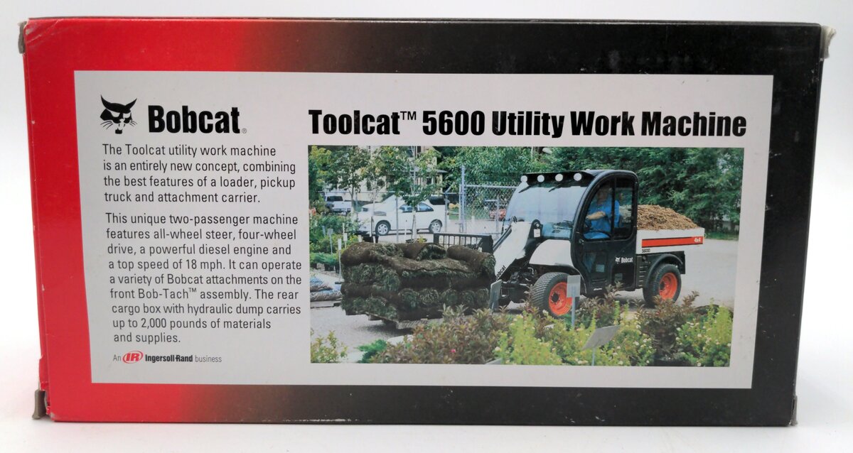 Wan Ho 7102738 1:25 Scale Diecast Bobcat 5600 Toolcat Utility Work Machine NIB