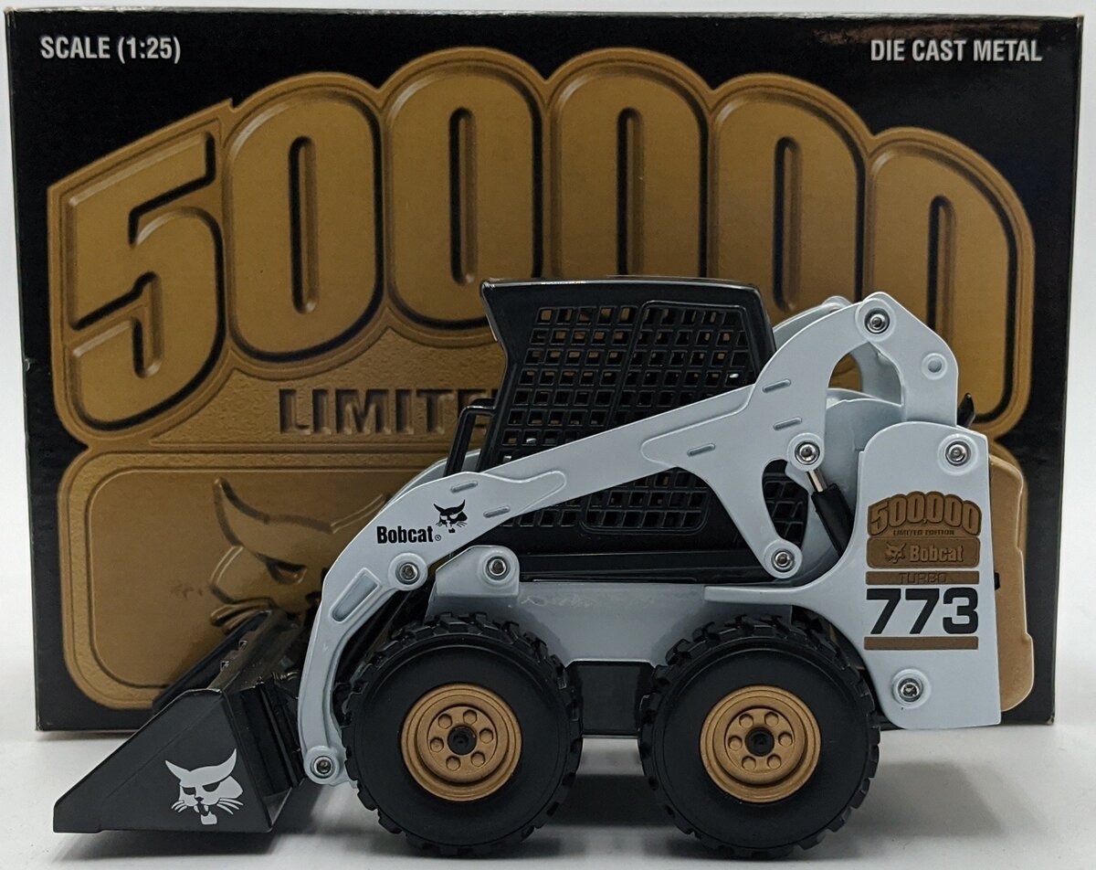 Wan Ho 0791 1:25 Scale Diecast Bobcat 773 Loader 500K NIB