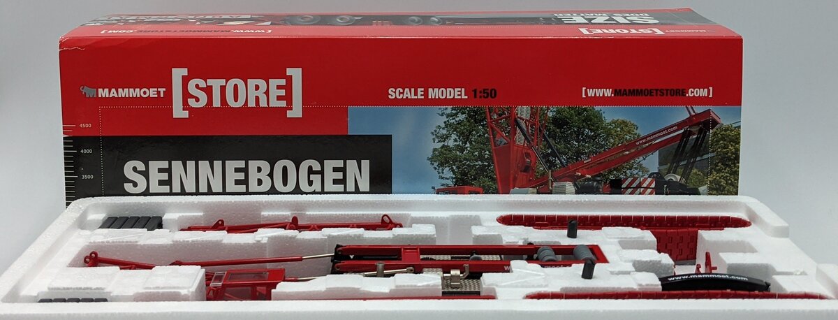 Conrad 2733/01 1:50 Sennebogen Starlifter 5500 Tracked Crane Mammoet NIB