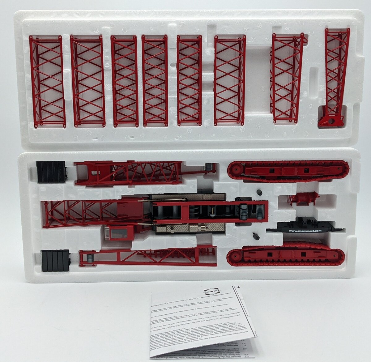 Conrad 2733/01 1:50 Sennebogen Starlifter 5500 Tracked Crane Mammoet NIB