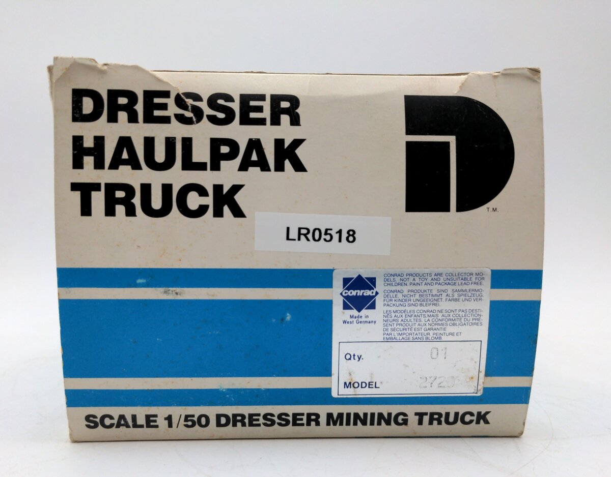 Conrad 2720 1:50 Scale Dresser Mining Truck VG/Box