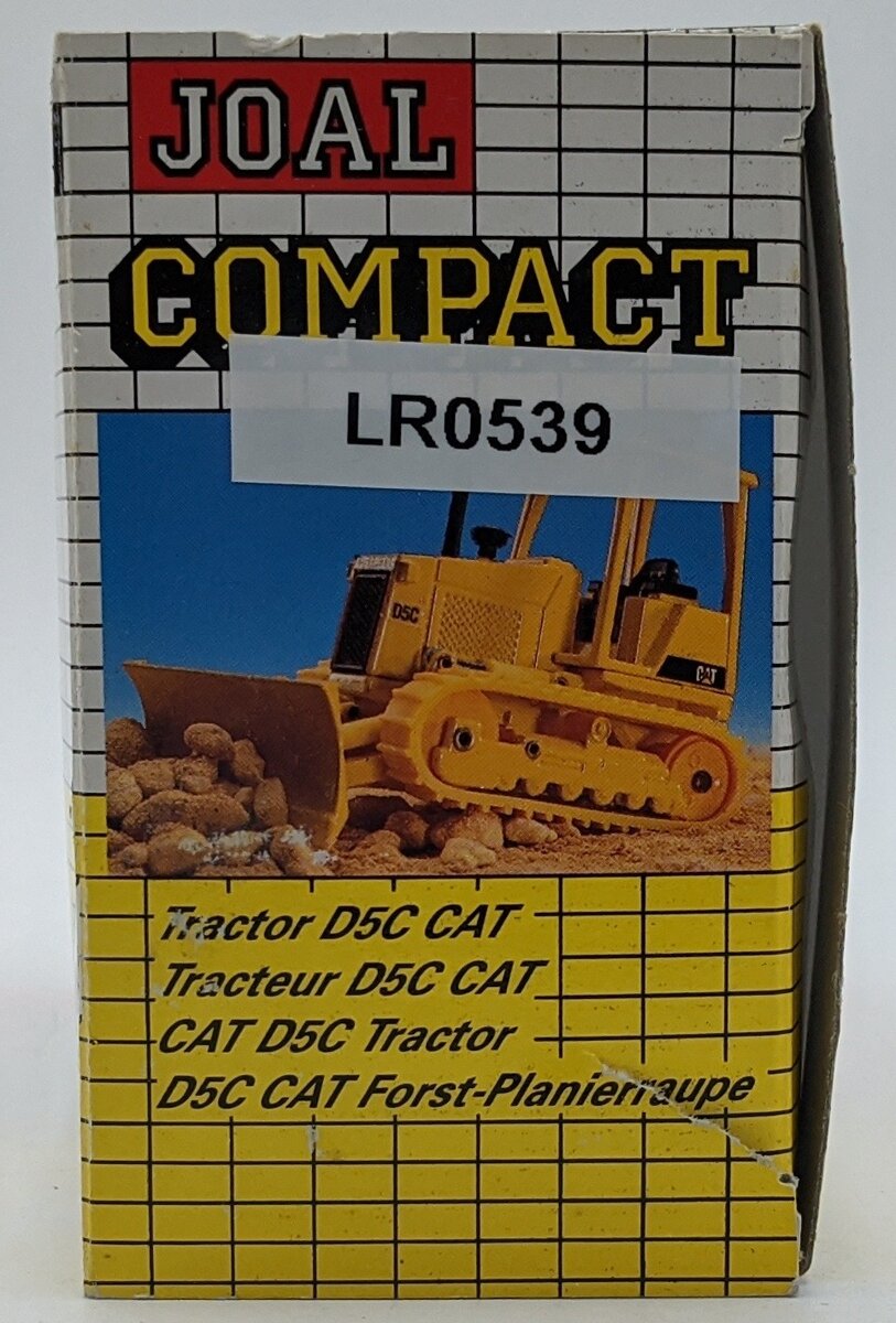 Joal 174 1:50 Diecast Caterpillar CAT D5C Track Type Tractor Dozer NIB