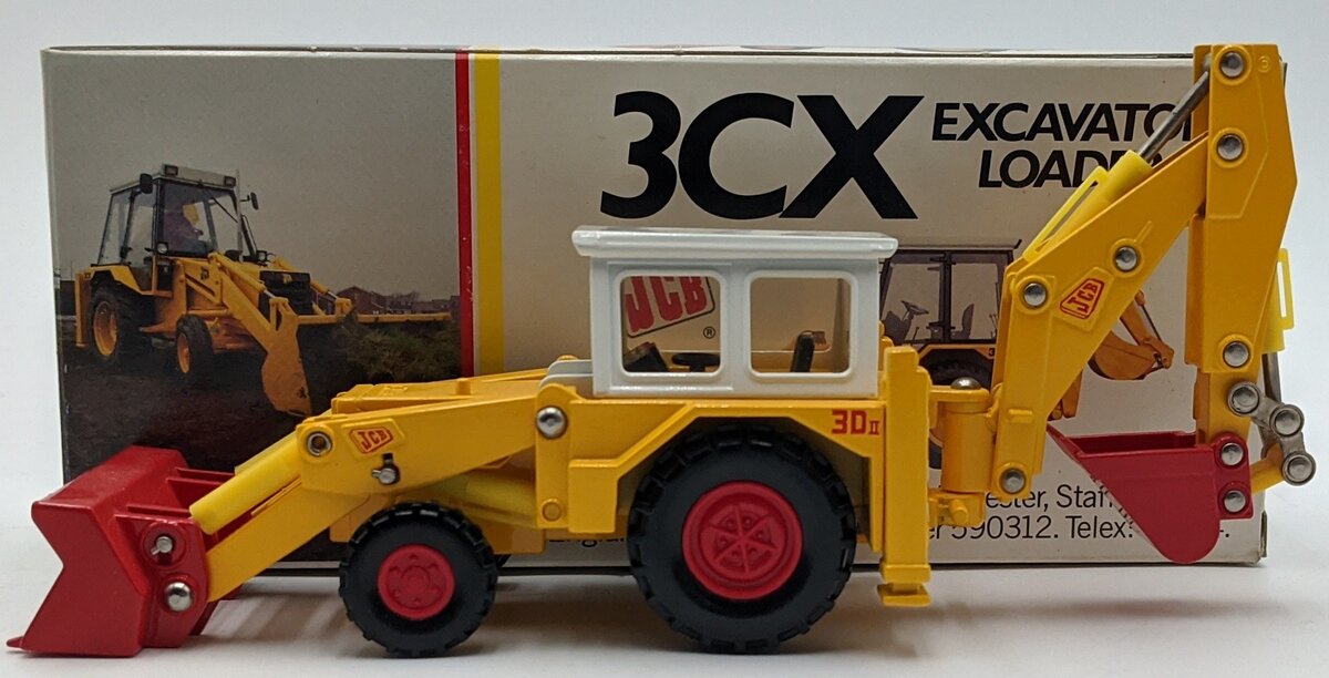 NZG 277 1:35 JCB 3CX Excavator Loader NIB