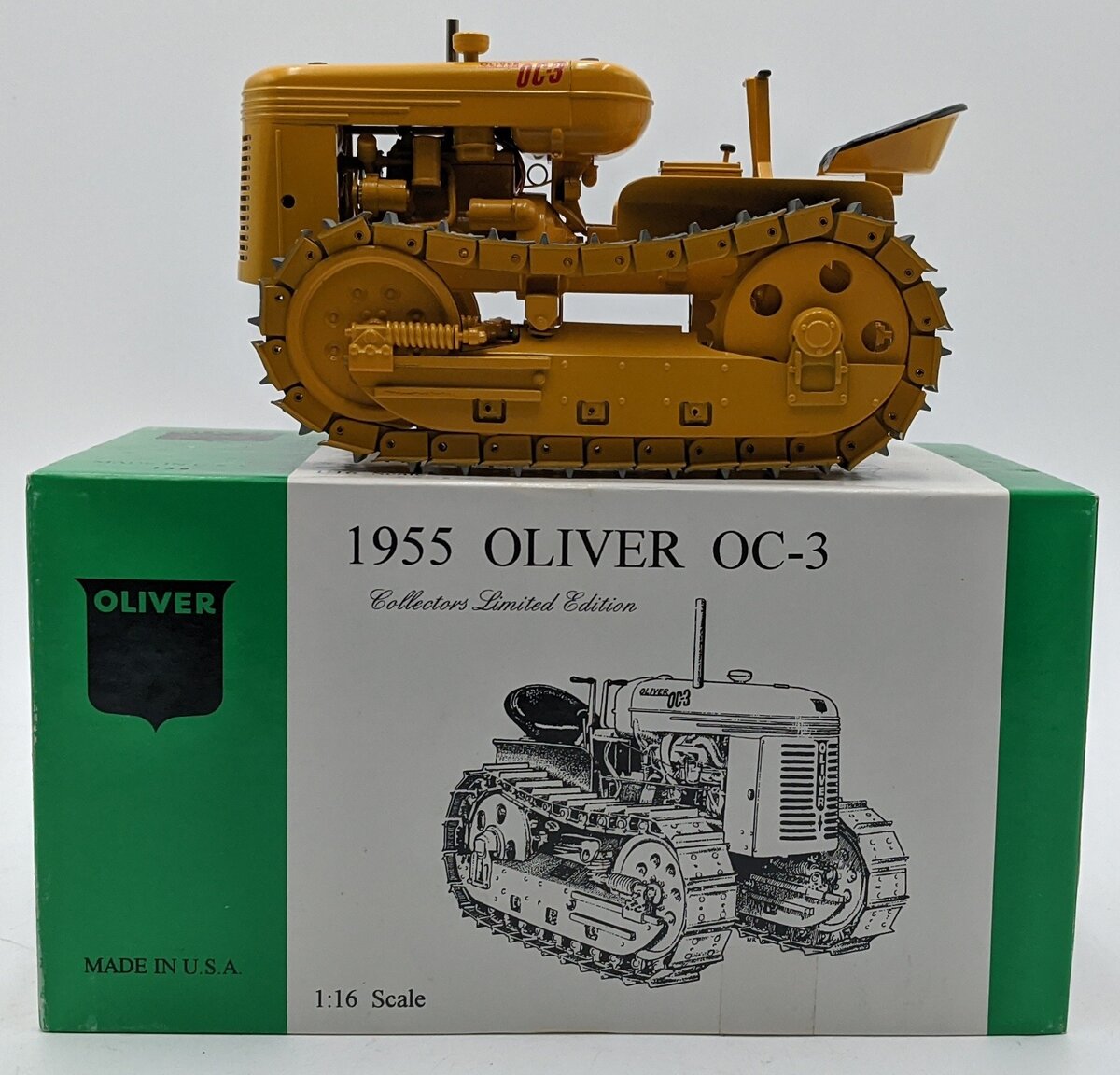 Stephen Adams M. 1:16 Scale BRASS Oliver OC-3 Tracked Crawler NIB
