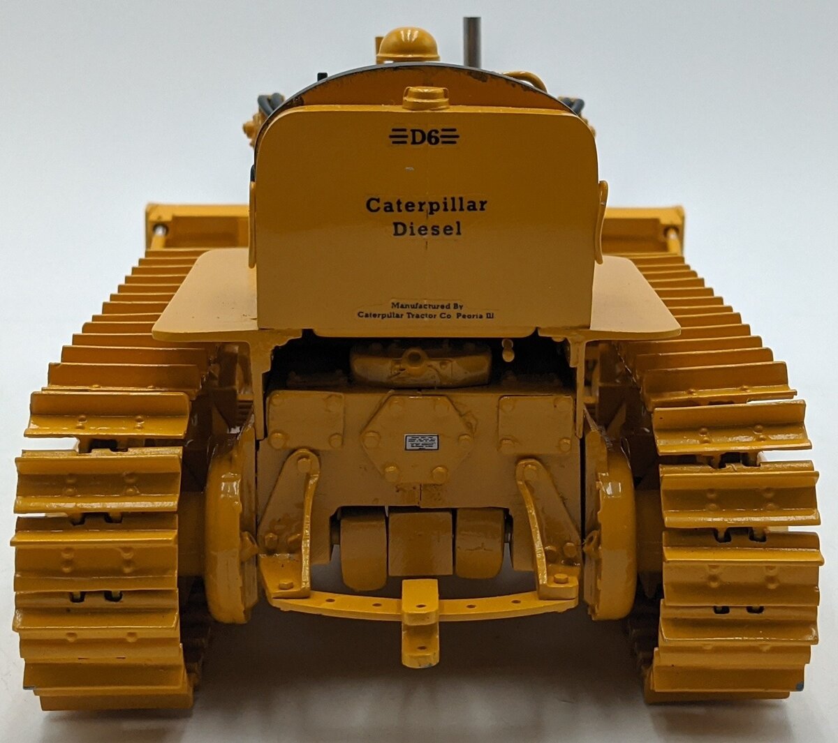 Caterpillar 1:16 Scale Diecast Caterpillar D6 9U Bulldozer Highway Yellow VG/Box