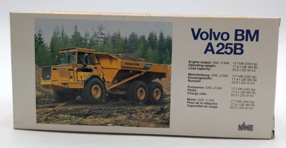 NZG 365 1:50 Scale Diecast Volvo A25B Dump Truck NIB