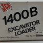 NZG 2771 1:50 JCB 1400B Excavator NIB