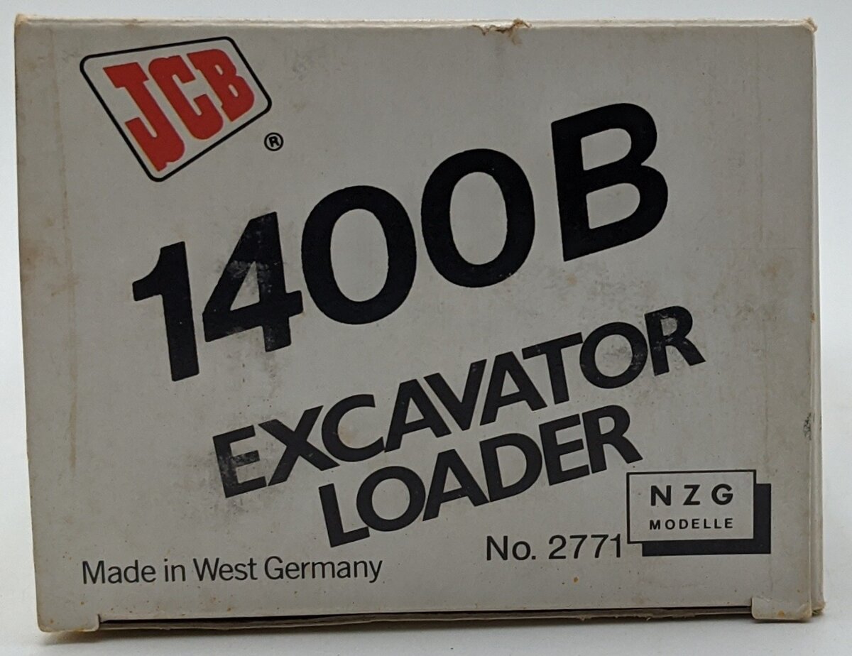 NZG 2771 1:50 JCB 1400B Excavator NIB