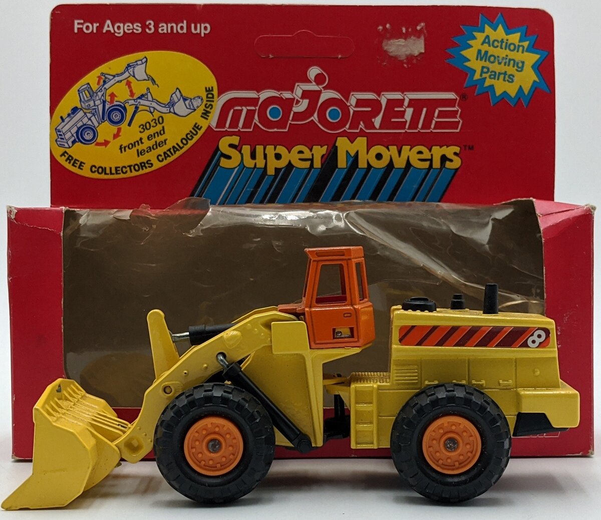 Majorette 3030 1:50 Front Loader Super Movers VG/Box