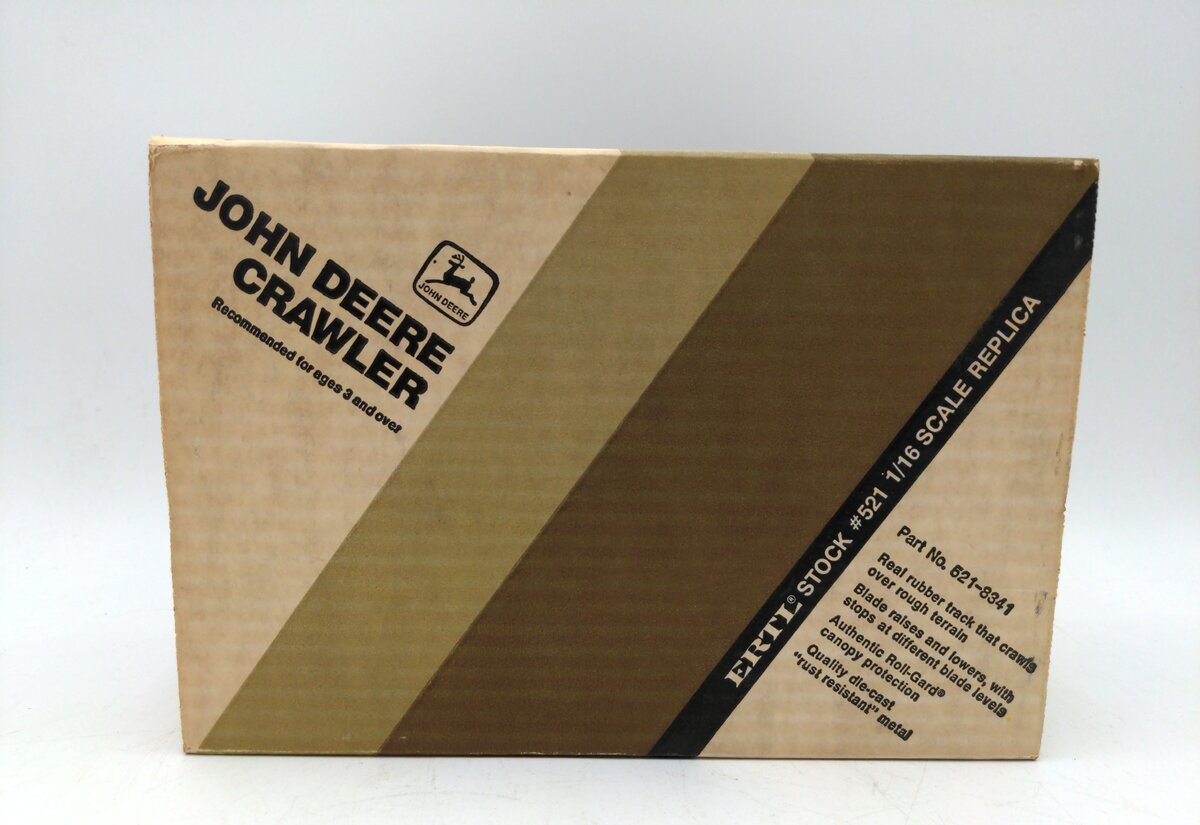 Ertl 521 1:16 Scale "Blueprint Replica" Die-Cast John Deere Crawler NIB