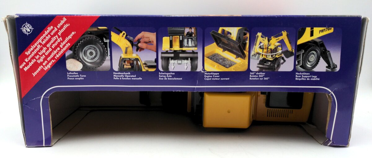 Siku 6620 Komatsu PW170ES Mobile Excavator Toy NIB