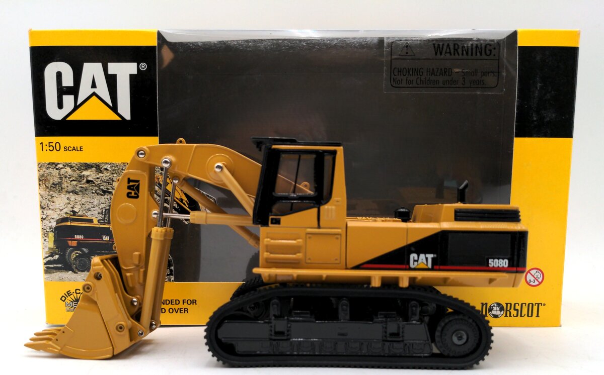 Norscot 55004 1:50 Die Cast CAT 5080 Front Shovel EX/Box