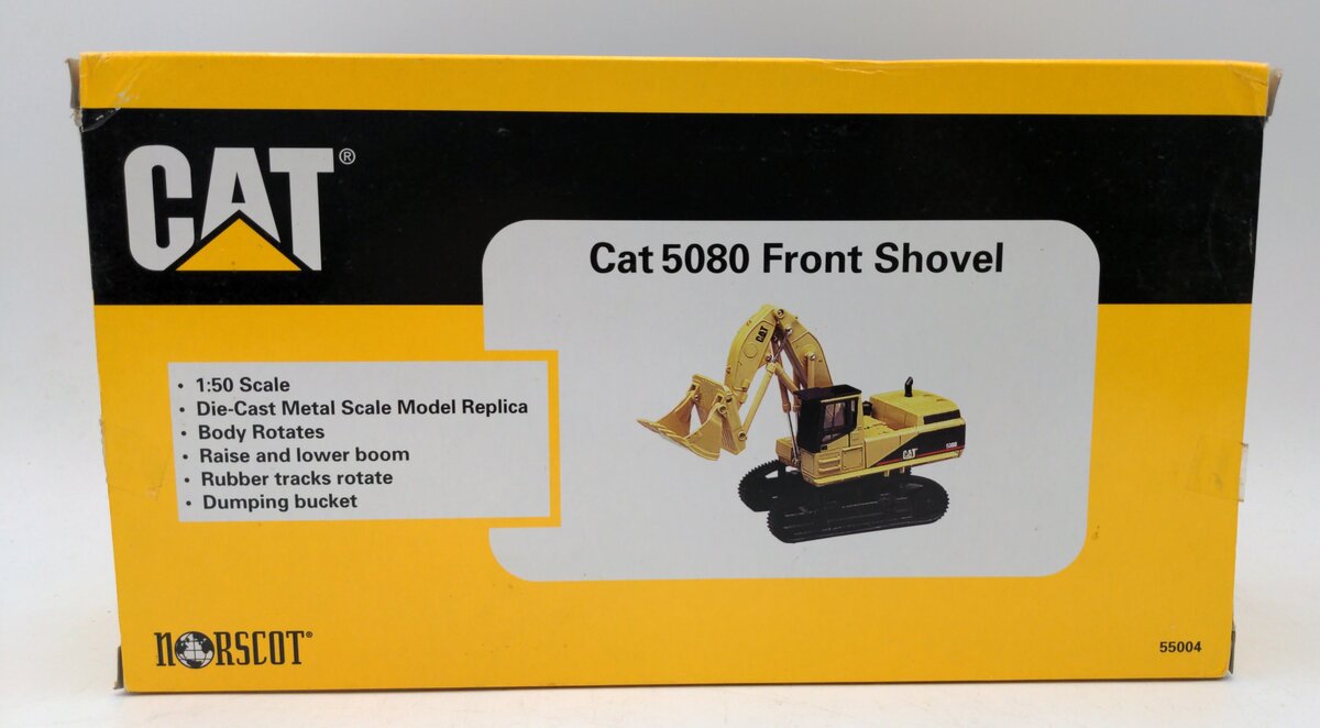 Norscot 55004 1:50 Die Cast CAT 5080 Front Shovel EX/Box
