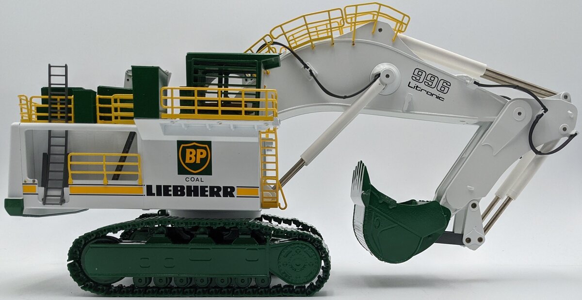 Conrad 2916 1:50 Scale Diecast Liebherr R996 Backhoe Mining Excavator VG/Box