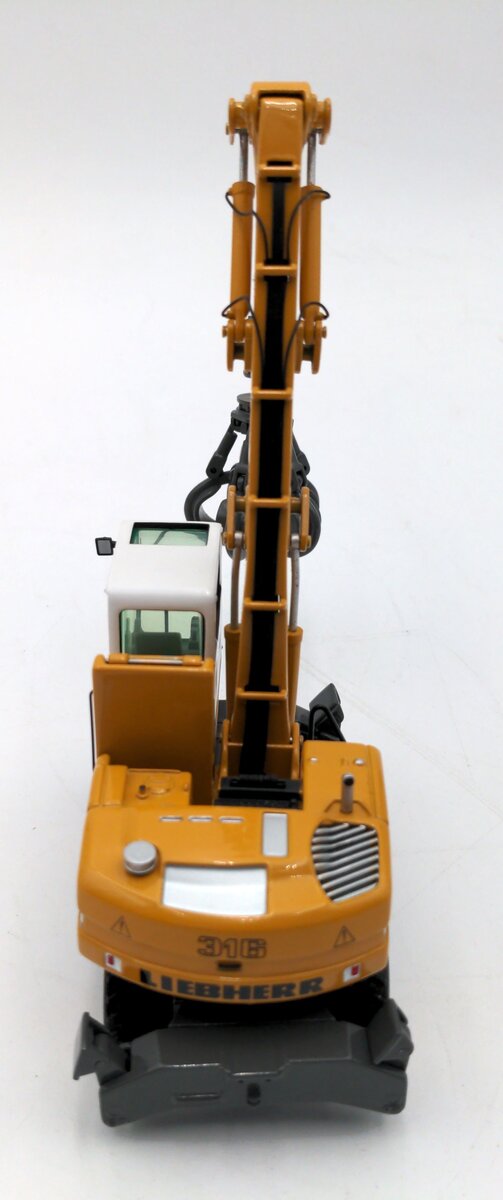 NZG 497 1:50 Scale Diecast Liebherr A316 Excavator w/ Grapple NIB