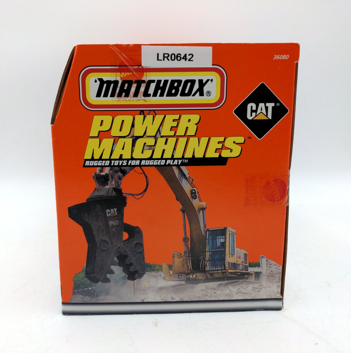 Matchbox 36080 Caterpillar Excavator w/ Hammer Claw NIB
