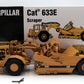 CCM 003 Brass Caterpillar 633E Scraper EX/Box