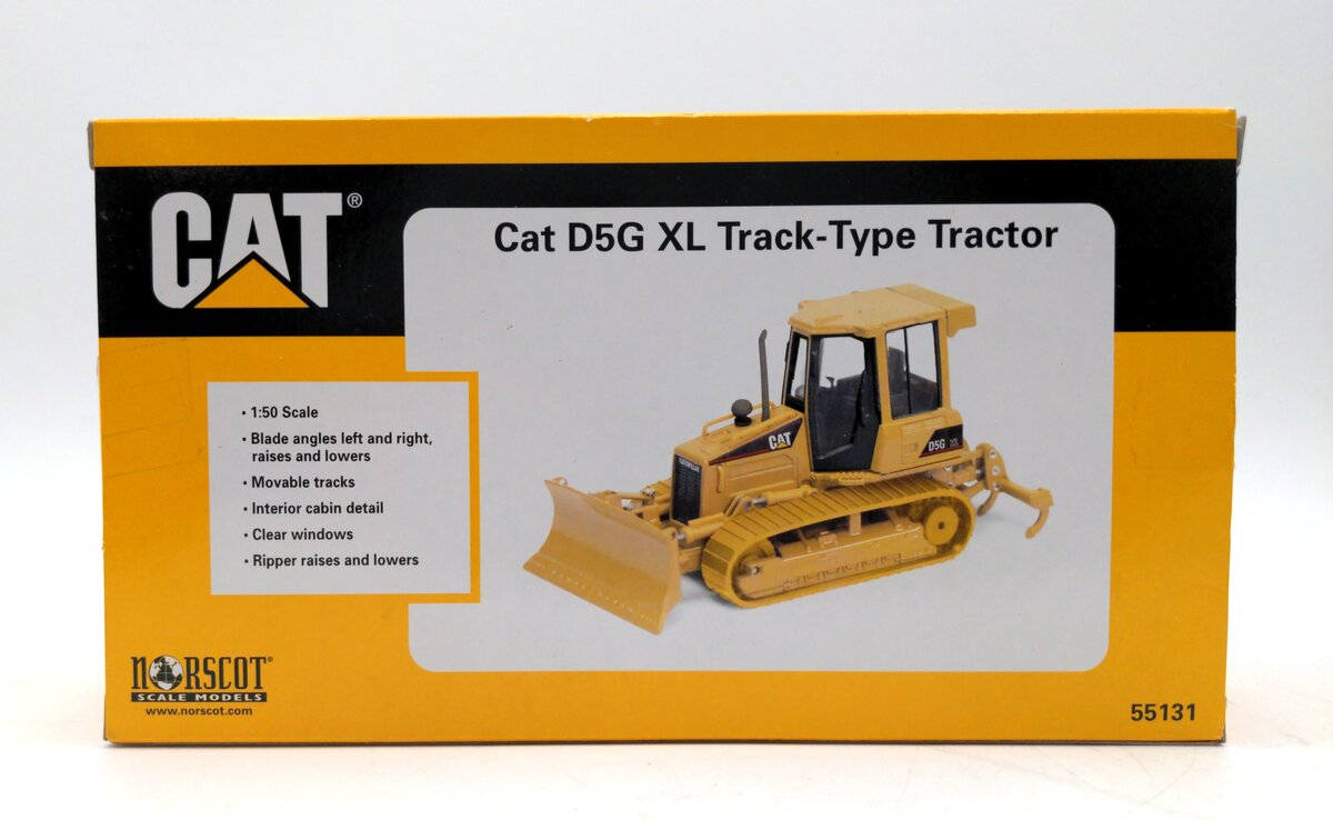 Norscot 55131 1:50 Scale CAT D5G XL Track-Type Tractor Schwickert Edition NIB
