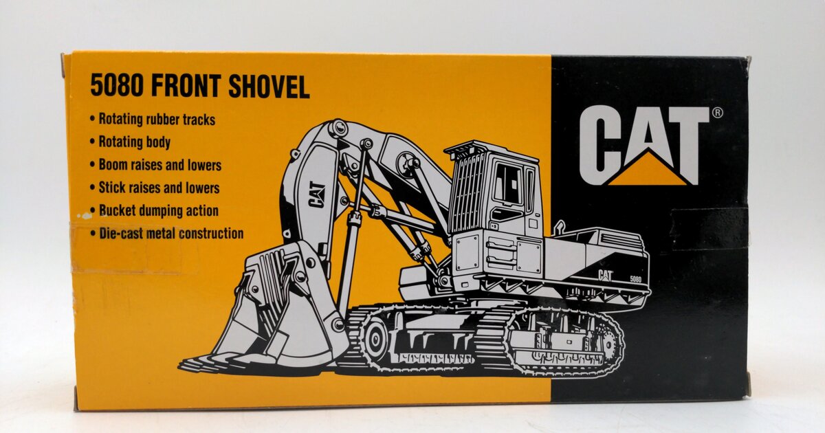 Ertl 2676 1:50 Scale 1997 CAT 5080 Front Shovel (White) NIB