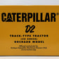 SpecCast 781 1:16 Scale Caterpillar D2 Track-Type Tractor Orchard Model NIB