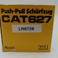 NZG 127 1:50 Scale Diecast Caterpillar 627 Push Pull Scraper- White EX/Box