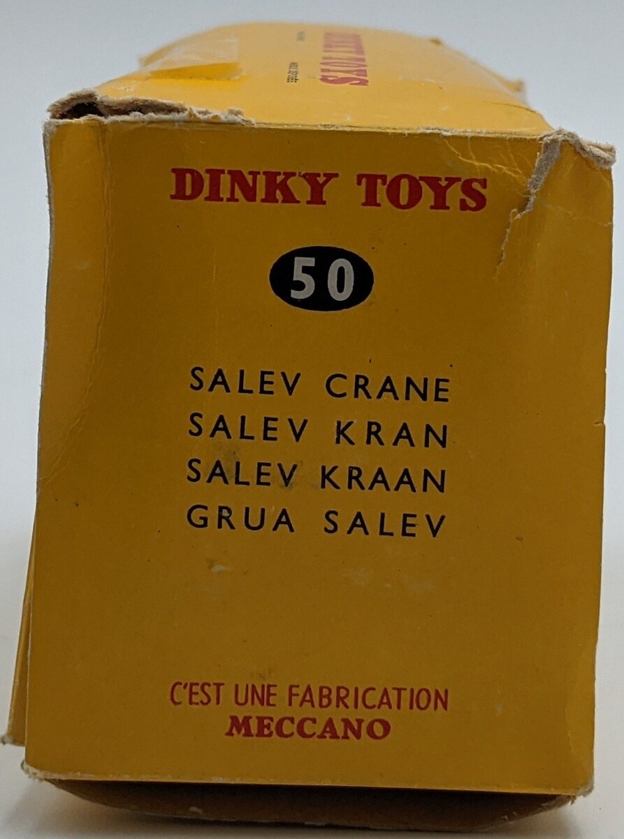 Dinky 50 1:43 Grue Salev Crane LN/Box