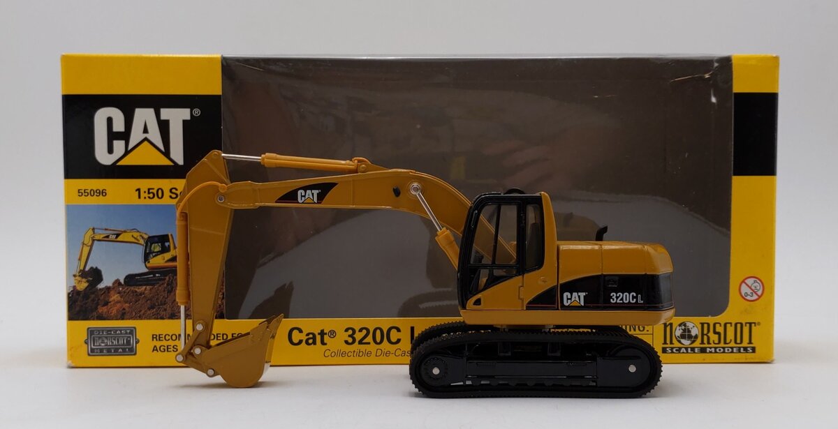 Norscot 55096 1:50 Die-Cast Caterpillar 320C L Excavator LN/Box