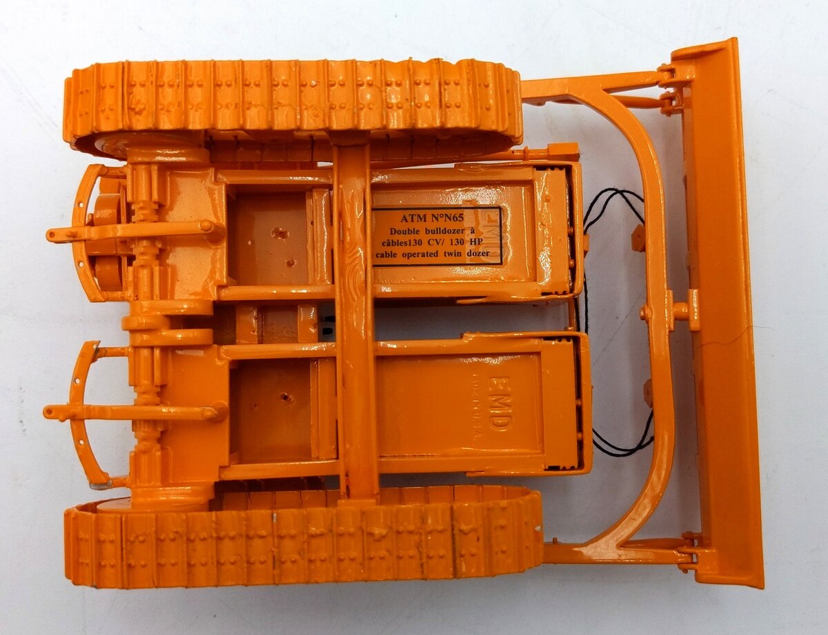 EMD 1:50 Scale Diecast ATM N65 Double Bulldozer VG