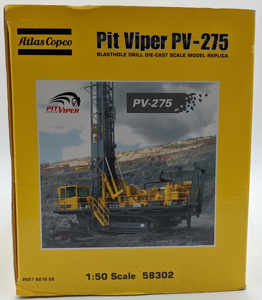 Norscot 58302 1:50 Diecast Atlas Copco PV-275 Pit Viper Blashole Drill NIB