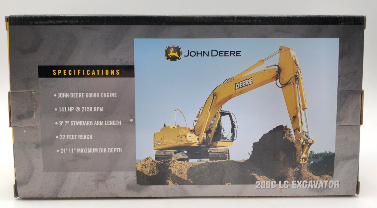 Ertl 15706 1:50 Scale Diecast John Deere 200C LC Excavator EX/Box