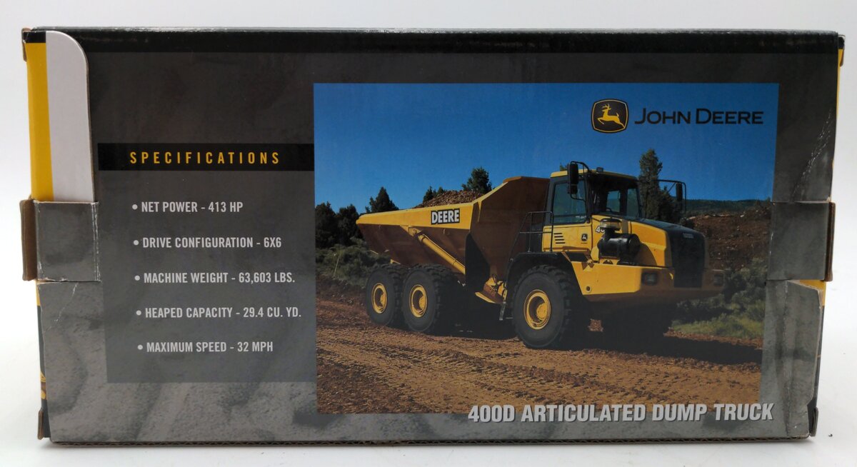 Ertl 15701 1:50 Scale Diecast John Deer 400D Dump Truck VG/Box