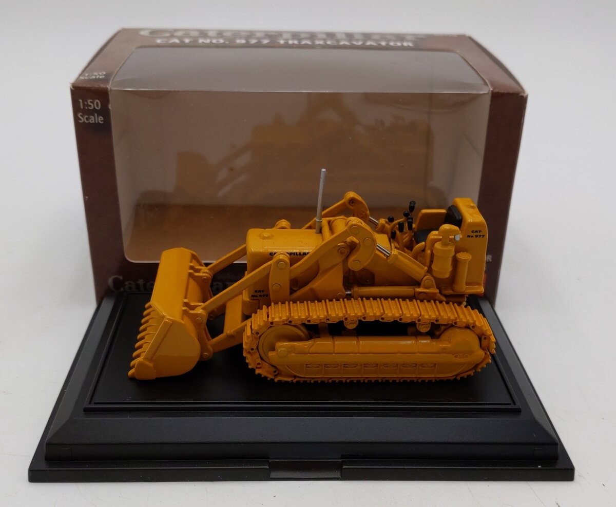 Norscot 55170 1:50 Scale diecast Caterpillar 977 Assembled Traxcavator Assembled LN/Box